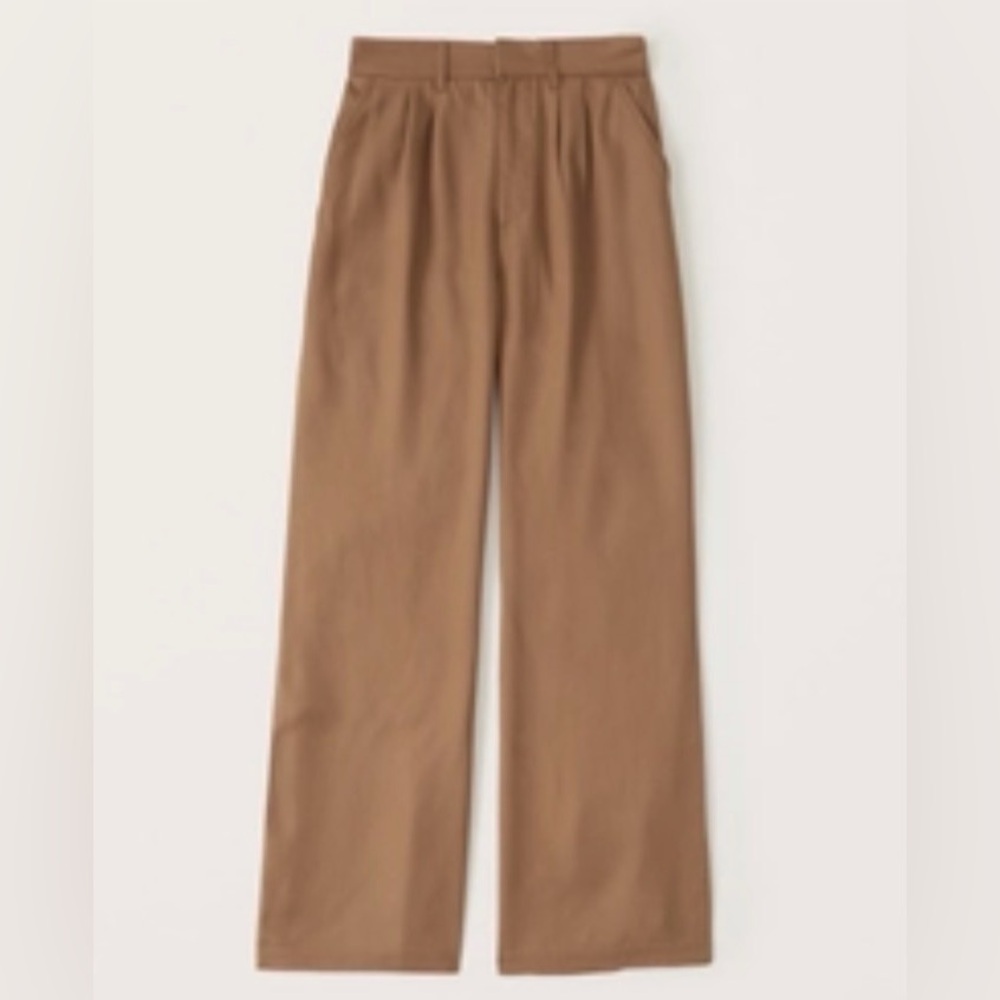 Abercrombie & Fitch Tailored Wide Leg Pants